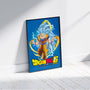 Affiche Goku I Super Saiyan Divin 3 I Dragon Ball Super