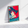Affiche Dragon Ball San Goku "Hope" Pop Art